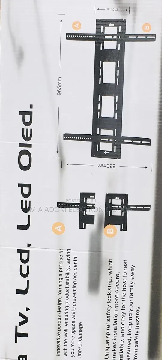 Strong Steel Wall Mount 32”-110” · Photo 1