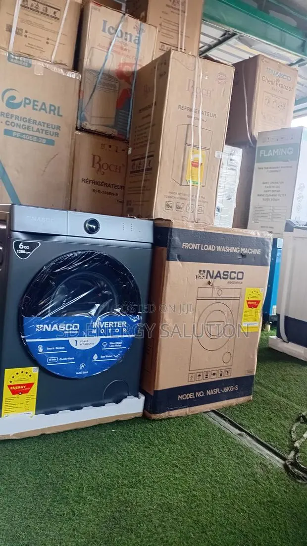 Make Laundry Easy With Nasco 6kg Front Load · Photo 1