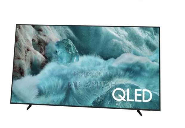 Unique Samsung 75q7f 75” Qled Smart Television(Black) · Photo 1