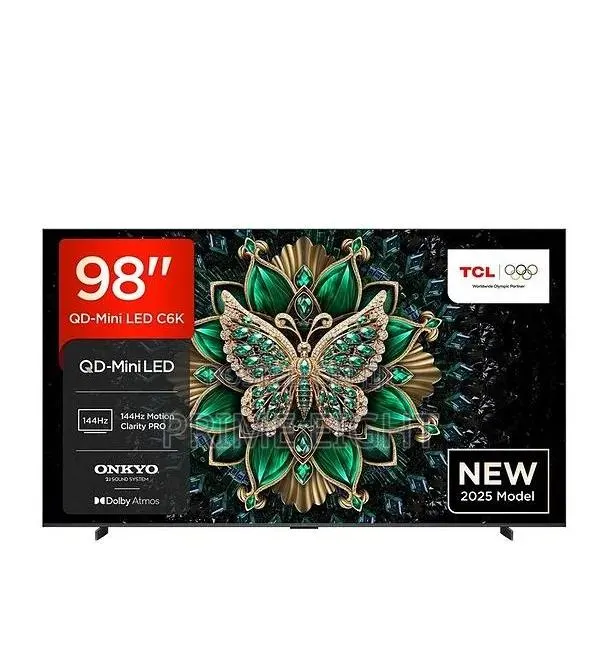 TCL 98-Inch (98C6K) 4K Ultra HD Smart Television Available in Stock · Photo 1