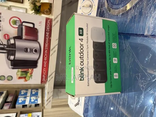 Purchase Classic Blink Outdoor 4 Wireless Security Cameras(Black) · Photo 1