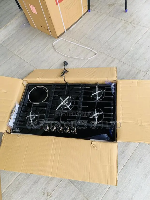 Purchase < Kenwood (1 Electric + 3 Gas) Inbuilt Black Hob · Photo 1