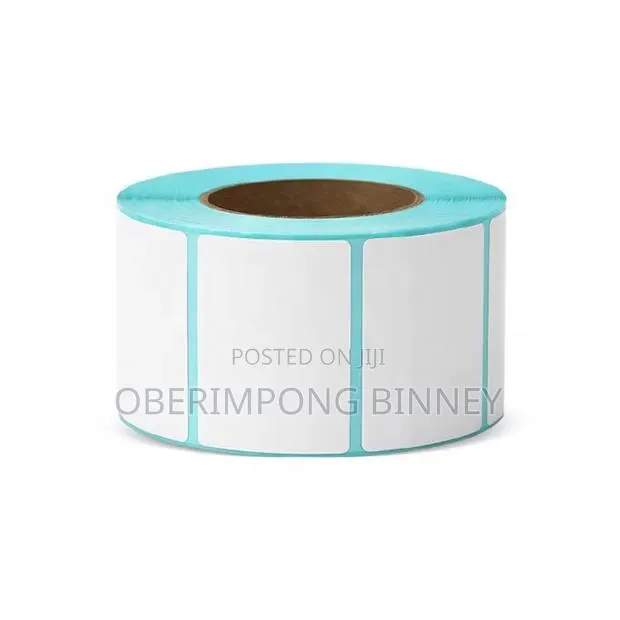 Sticker Paper Rolls 50x25mm (200 Stickers on a Roll) · Photo 1