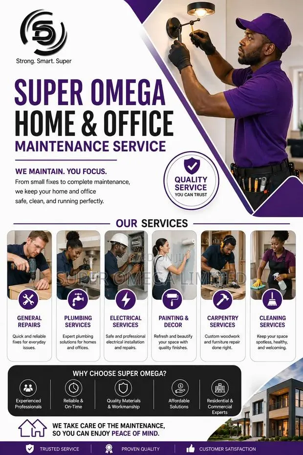 Super Omega Home Office Maintenance Services · Photo 1