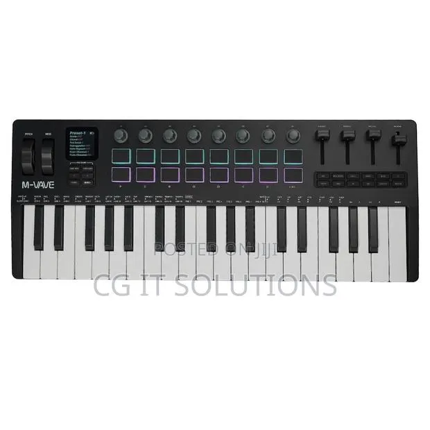 Midi Keyboard 37 Keys Pro