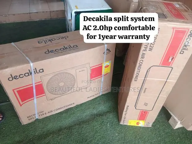Decakila 2.0HP Split AirCondition Massive Cooling Power Stylish Design · Photo 1