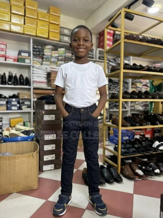 Quality Blueblack Jeans Trousers for Boys in 20-28