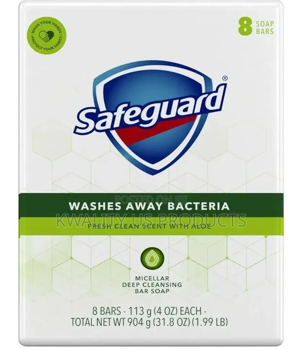 Safeguard Micellar Deep Cleansing Bar Soap - 8 Pack · Photo 1