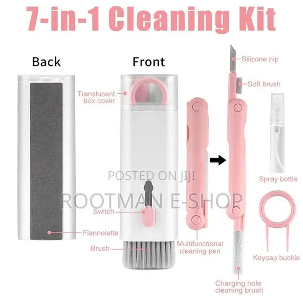 7-in-1 Cleaning Brush, Multifunction Keyboard Cleaning Kit · Photo 1