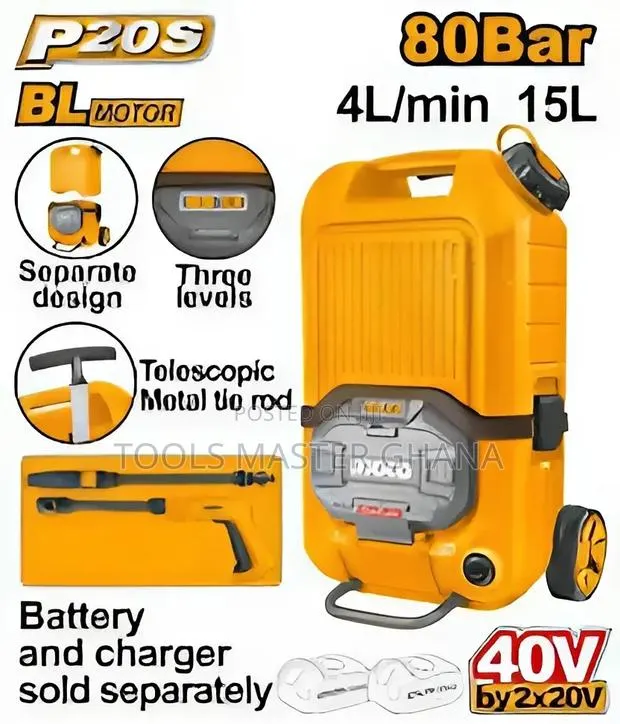 Cordless Pressure Washer - Cpwli4006 · Photo 1