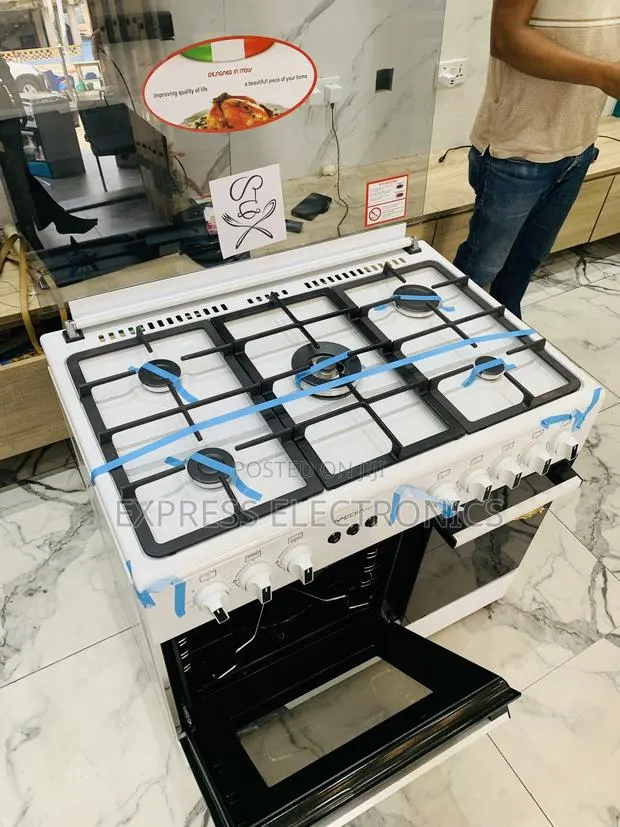 Shop From Us the New White Midea Tech 5burner 60/90 · Photo 1