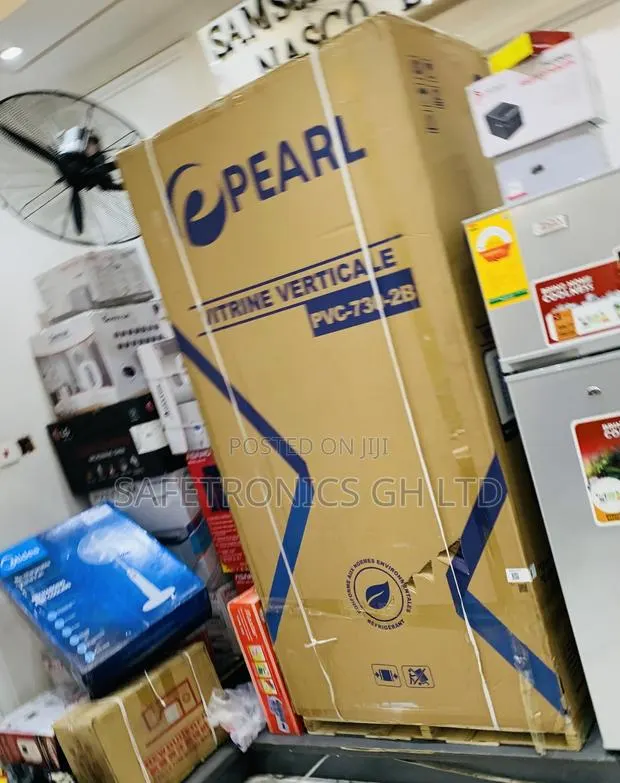 Choose Neat Pearl PVC-730-2b Commercial Double Door Display Fridge · Photo 1