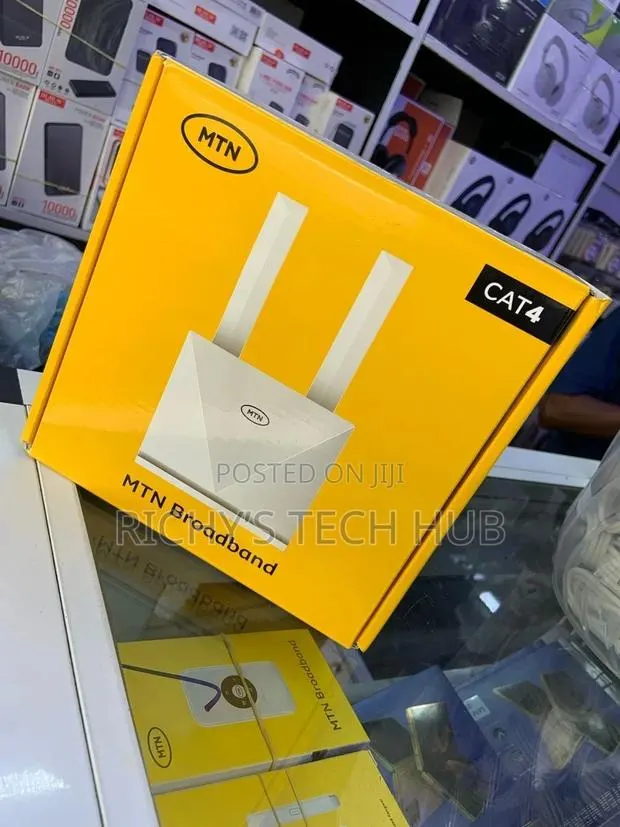 Universal MTN Zte Cat4 Router Turbonet Fast Ups Power Bank · Photo 1