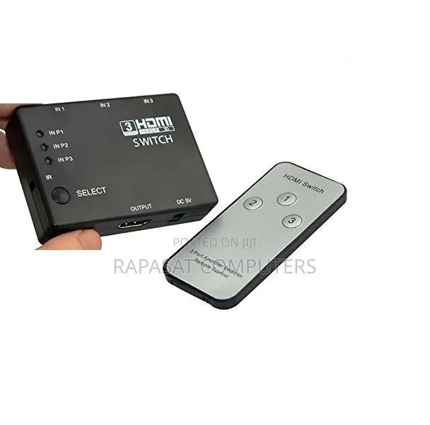 HDMI Switch 3-In, 1-Out · Photo 1