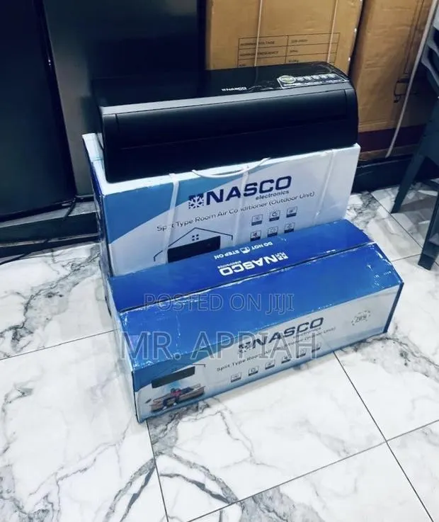 Extremely Quality Nasco 1.5hp Non Inverter Air Conditioner(Black). · Photo 1