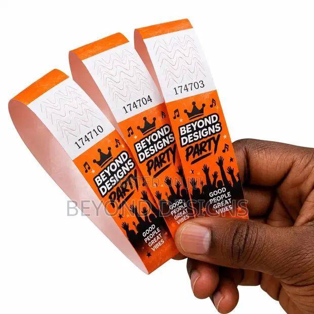 Hand Band Ticket / Tyvek Ticket · Photo 1