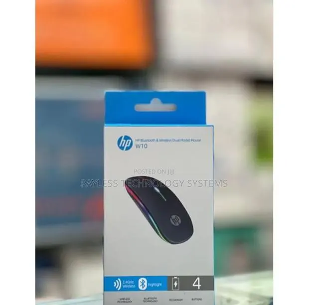 HP W10 Bluetooth Wireless Dual Model Rechargable Mouse · Photo 1