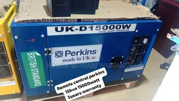 Blue Perkins 15kva 15000watt Diesel Generator Remote Start · Photo 1