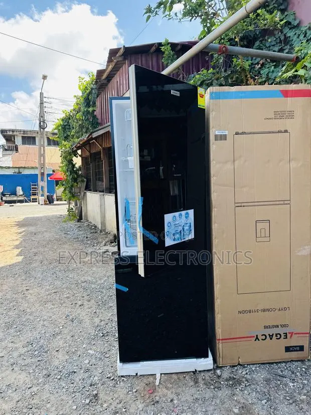 Text Us for Your Legacy 311l Double Door Fridge Black. · Photo 1