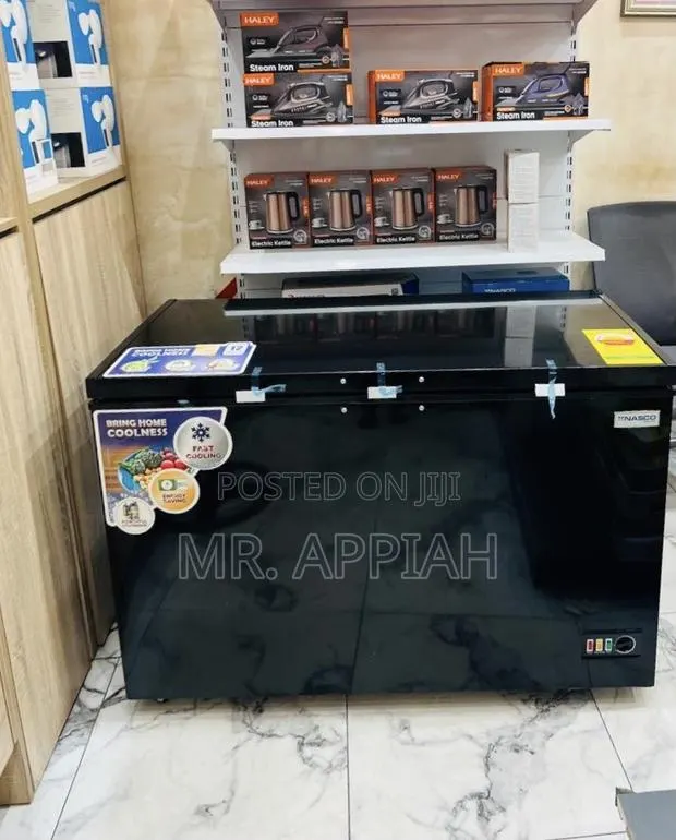 Extremely Classic Nasco 400L Single Door Freezer(NAS-475FL)Black · Photo 1