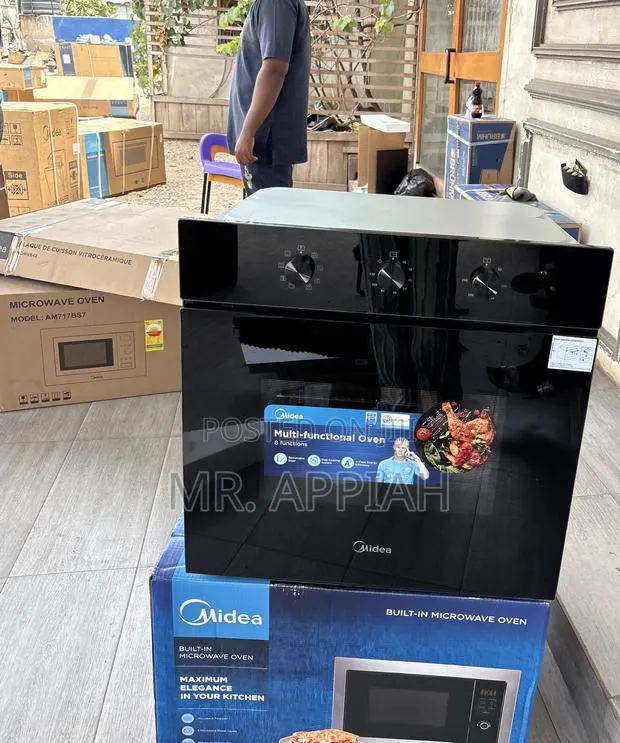 Order Classic Midea 60cm Built in Tempered Glass Oven(Black). · Photo 1