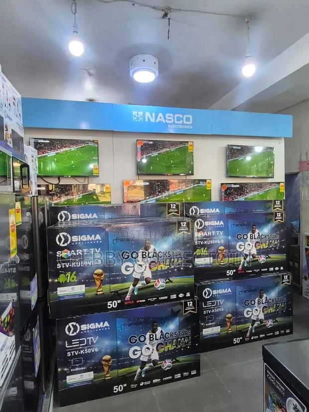 Quality Sigma 50 Inches Smart Android TV 4k Uhd · Photo 1