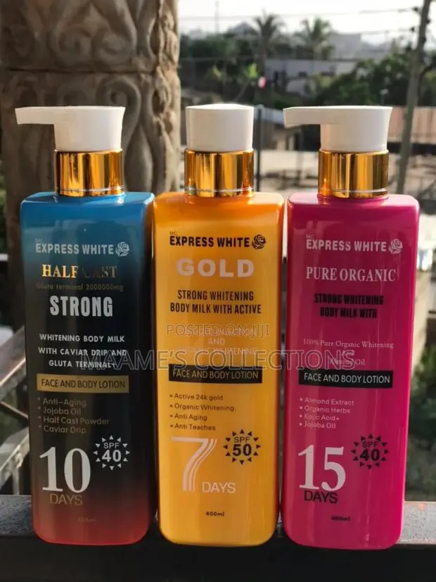 Express White Face and Body Lotion · Photo 1