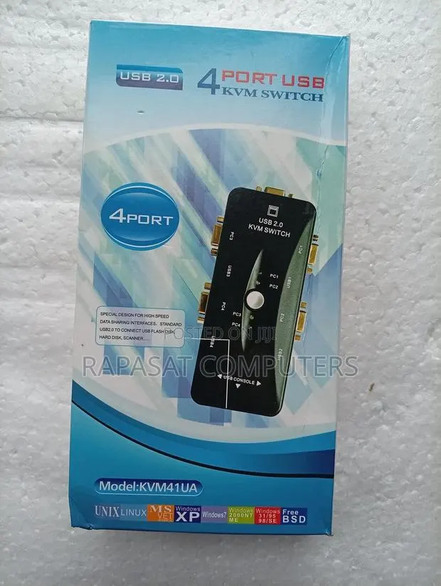 USB 4-Port KVM Splitter · Photo 1