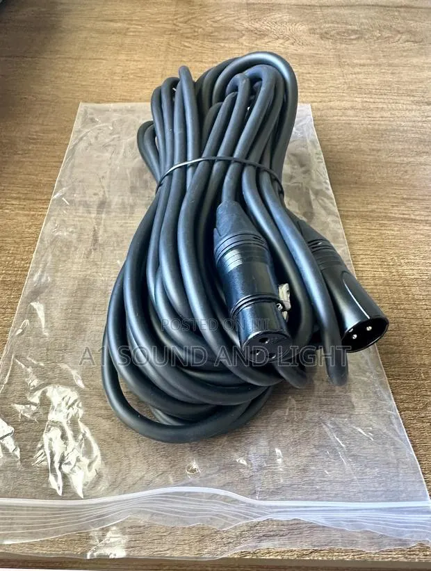 Pro-musica 10m Microphone Cable [Xlr M To Xlr F] Black · Photo 1