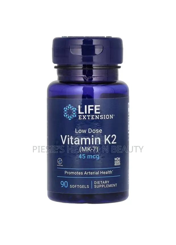Life Extension Low Dose Vitamin Mk-7 45 McG, 90 Softgels · Photo 1