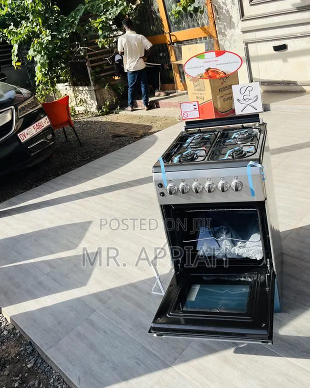 Classic Design Ferre Gas Oven 4 Burner With Grill(50x60cm)New Aline · Photo 1