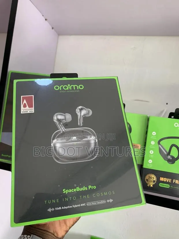 Oraimo Spacebuds Pro True Wireless Bluetooth Earbuds Adaptive Hybrid · Photo 1