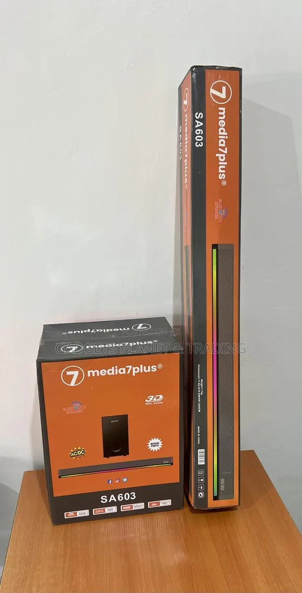 Media 7 Plus Bluetooth Soundbar Woofer - Sa603 · Photo 1