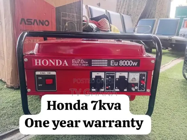 Honda 7.0kVA Petrol Generator | Fuel Efficient Durable7kva · Photo 1