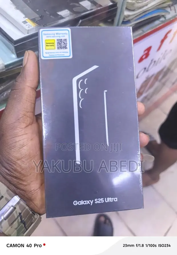 New Samsung Galaxy S25 Ultra 512 GB Black · Photo 1