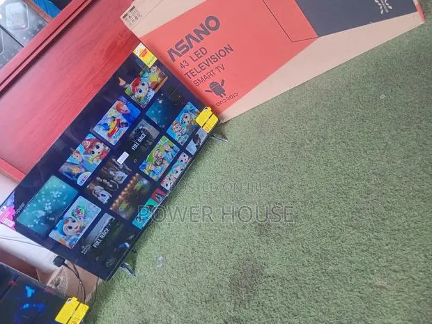 Asano 43” Smart LED TV – Excellent Quality, Modern Look Affordable · Photo 1