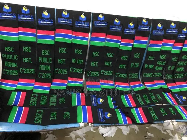 Customizable Handwoven Graduation Sashes