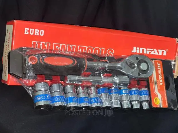 10pcs Jin Fan Tools 1/2'' Dr Socket Set · Photo 1