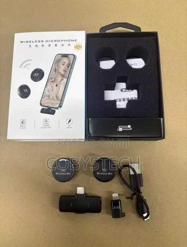 Magnetic Wireless Microphone- Dual TX · Photo 1