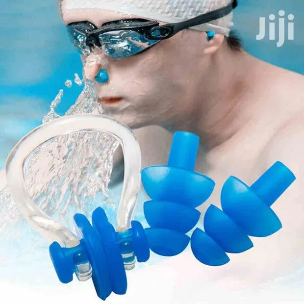 Swimming Pool Nose Clip Ear Plugs · Photo 1