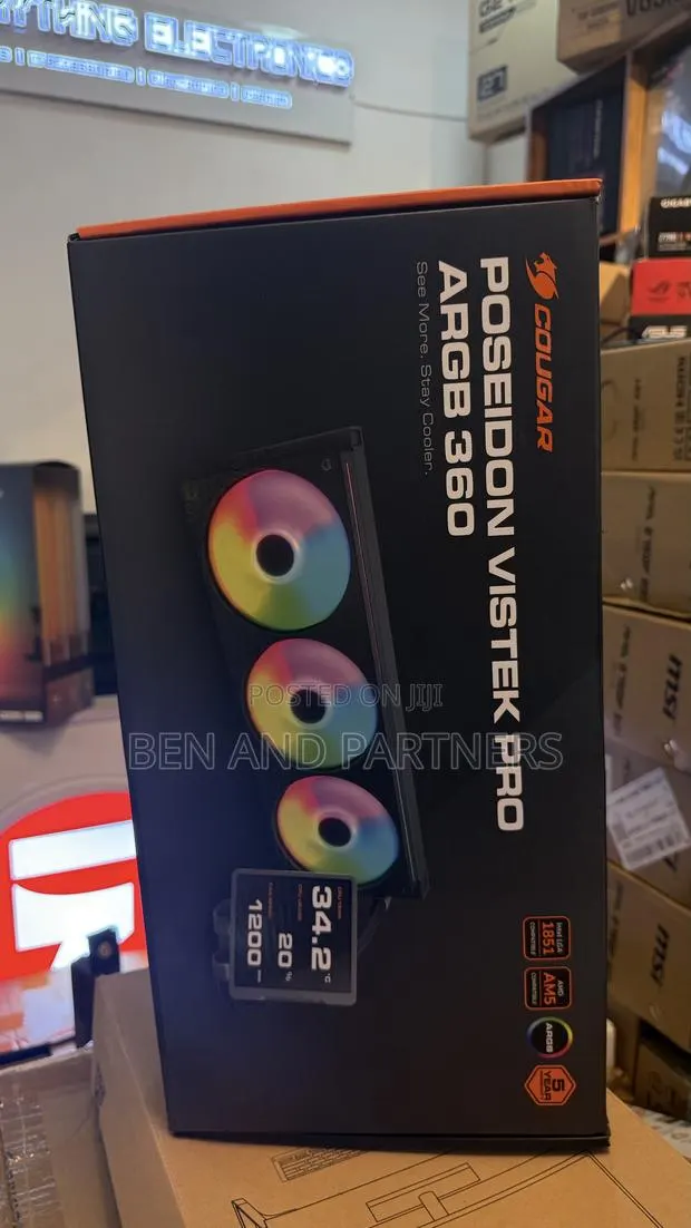 COUGAR Vistek PRO ARGB 360 Poseidon Liquid CPU Cooler · Photo 1