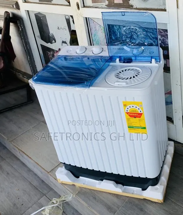 Newest Update Nasco Washing Machine Semi Automatic 8 Kg White · Photo 1