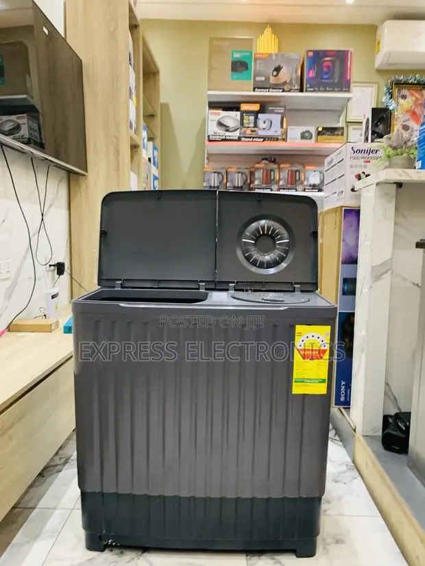 Limited Stock Black Nasco 11KG Twin Tub Washing Machine (NASTT-JS110) · Photo 1
