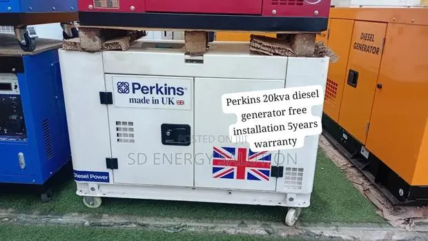 Perkins 20kVA Diesel Generator – Industrial Power Solution · Photo 1
