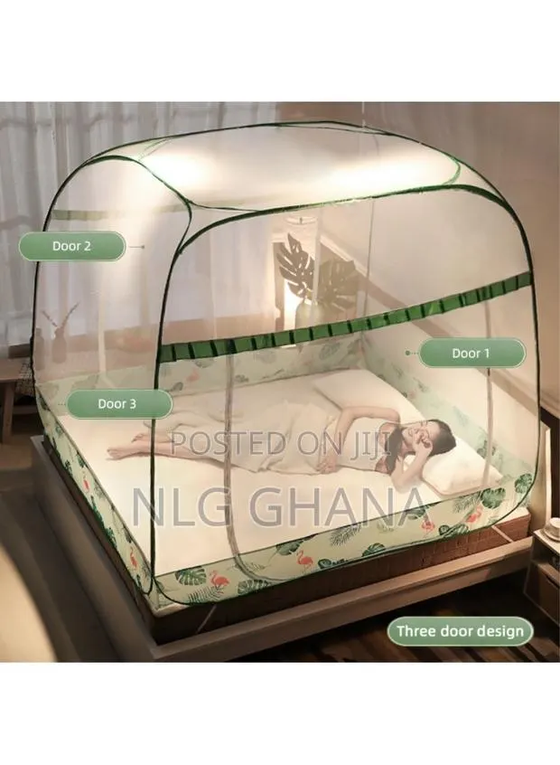 Installation-Free Square-Top Yurt Mosquito Net. Ghx6018 · Photo 1
