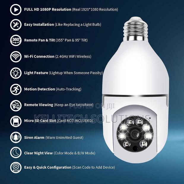 Bulb Smart Wifi CCTV Camera · Photo 2