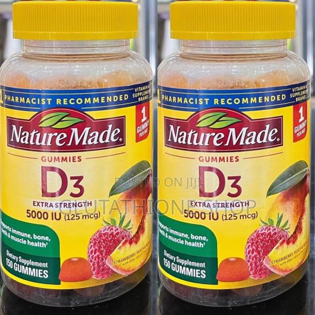 Nature Made Extra Strength Vitamin D3 5000 Iu 150 Gummies · Photo 1