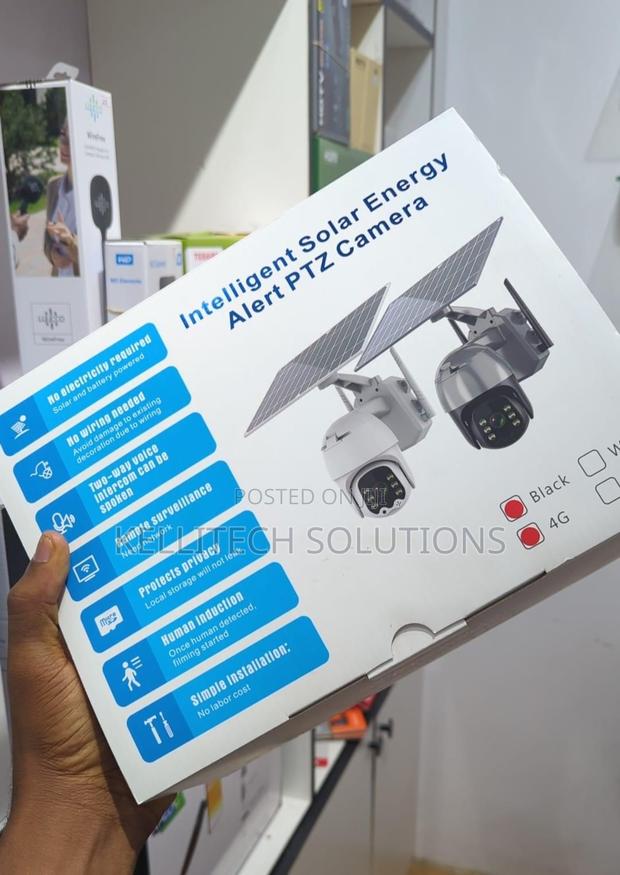 Intelligent 4G Solar CCTV PTZ Camera · Photo 1