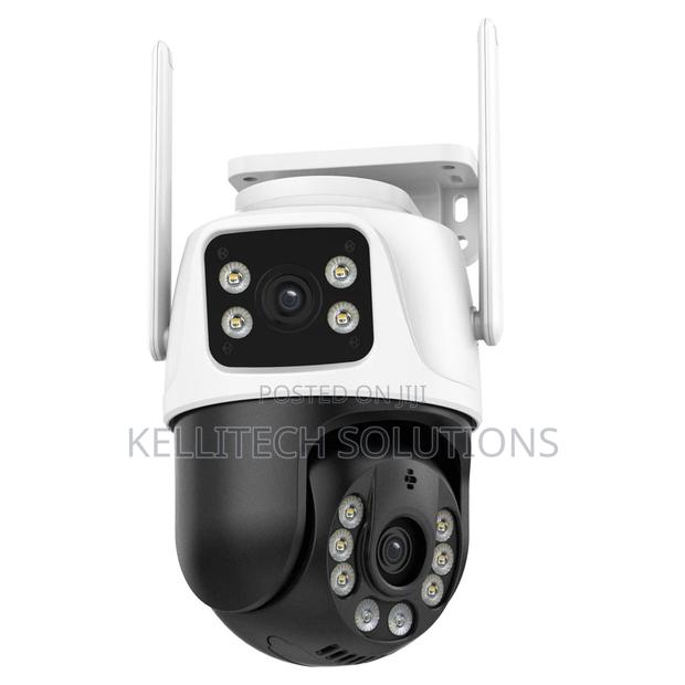 Dual Lens CCTV Camera, 2in1 Wifi Camera · Photo 1