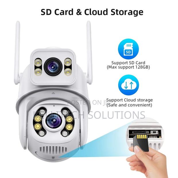 Dual Lens CCTV Camera, 2in1 Wifi Camera · Photo 4